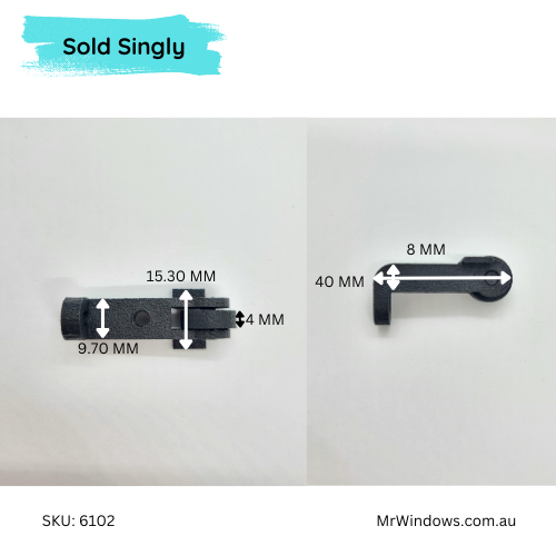 Window roller suits OLD Wunderlich 3D printed Sold singly Mr