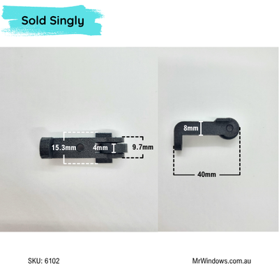 Window roller- suits OLD Wunderlich - 3D printed - Sold singly