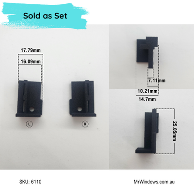 Skid blocks - suits old Stegbar - pair