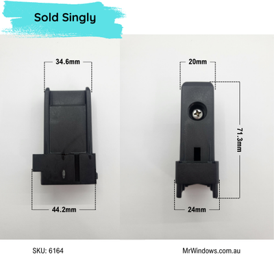 Corner carrier - suits Bradnams Airlie Rollers 83981 - Sold singly