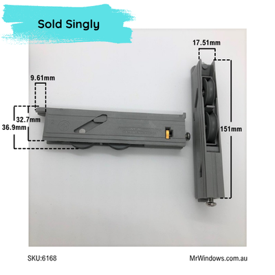 Door rollers - Capral 900 Series - Tandem Door Roller - 100kg - Sold singly