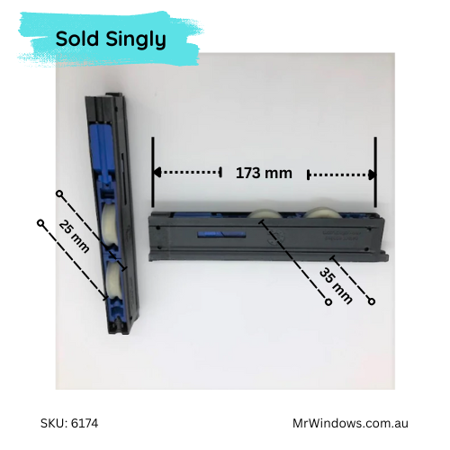 Door Roller -by Ciilock - suits Commercial doors- Sold singly