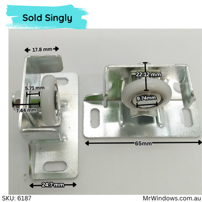 Door rollers - Top Hung roller - suits Cowdroy ARROW - Sold singly