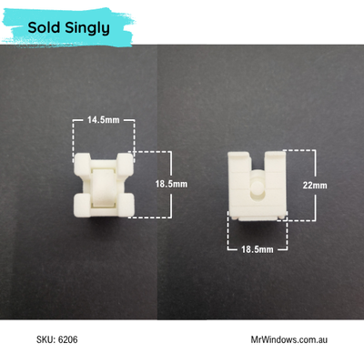 Door & Window rollers - unknown brand - 3D printed - Sold singly