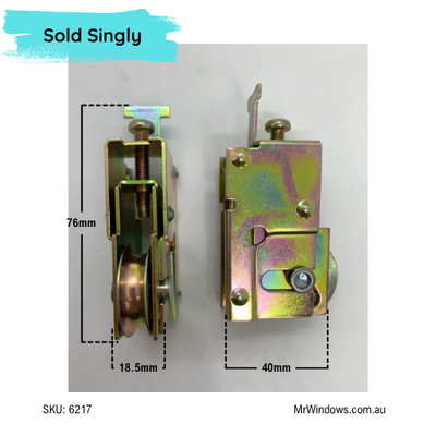 Sliding door rollers - suit Stegbar (Old) - Sold singularly