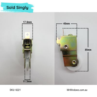 Door rollers - suits Old Stegbar patio doors - Sold singly