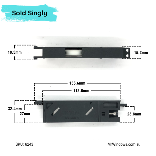 Door rollers - suit Wintec sliding doors - stainless housing