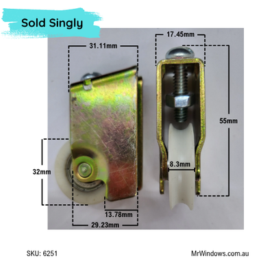 Door Roller & Carriage - sold singly
