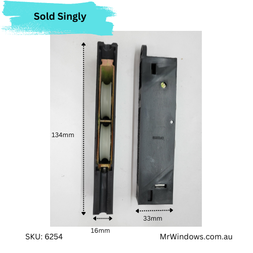 Sliding door rollers - suit timber doors - DR2009/71 - Sold singly