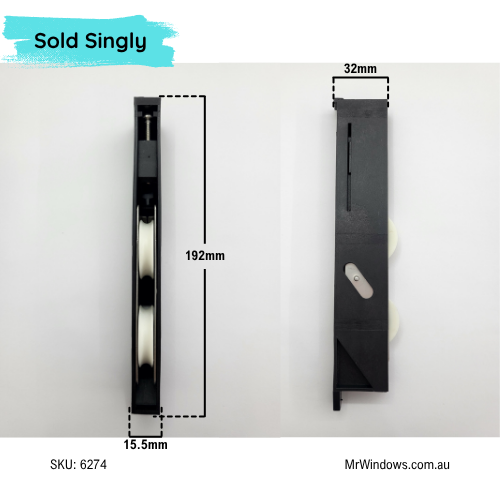 Mammoth sliding door rollers- sold singly