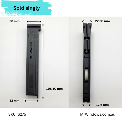 Door rollers to suit Ezial section - sold singly