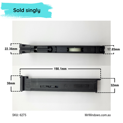 Door rollers to suit Ezial section - sold singly