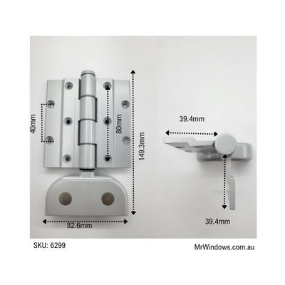 AWS Bifold - type D intermediate gear (Middle)- sold as complete set SPECIAL ORDER IN