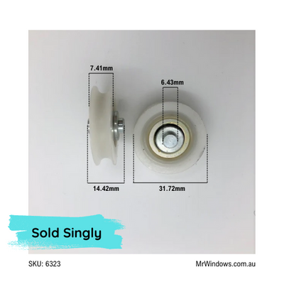 Roller only - suit speed fit - offset roller - Sold singly