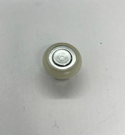 Top hung ball bearing roller with threaded stud + lock washer and nut