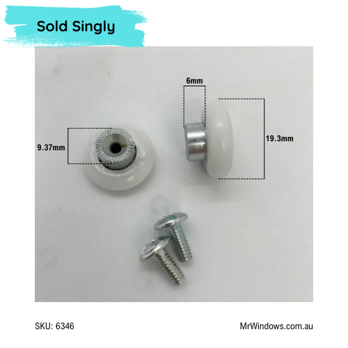 Shower Roller - Radial - Suits Ezyglide