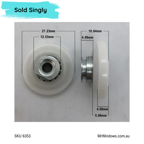 Stegbar softline sliding shower hardware - roller or screw
