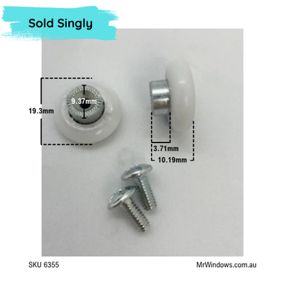 Shower Roller - Radial - Suits Boral, Regency and more