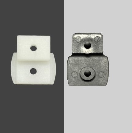Window Guide Block Guide Block - suits Screen Doors - 21.2mm wide - Grey or White - Sold ...