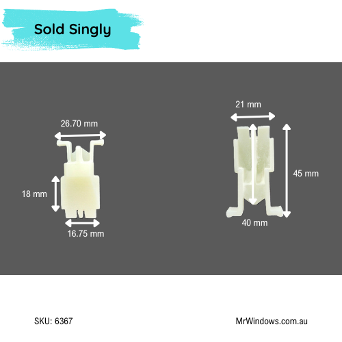 Guide Block Head Guide Block Bradnams SD2 - sold singly - 3D printed