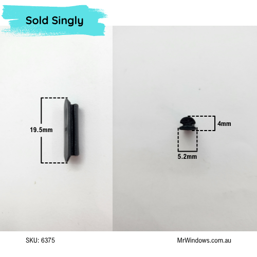 Sash Window Guide Block Guide - suits Trend Sash Rail Guide Block - Sold singly – Mr Windows AU