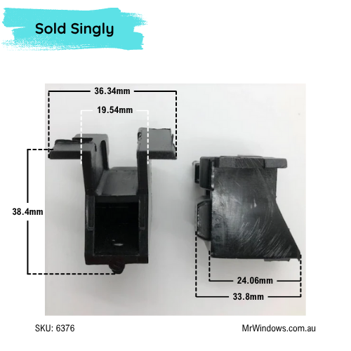 Guide Blocks - suit Stegbar patio doors