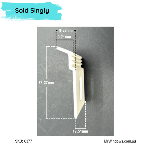 Guide - suits G James Fixed Panel Guide