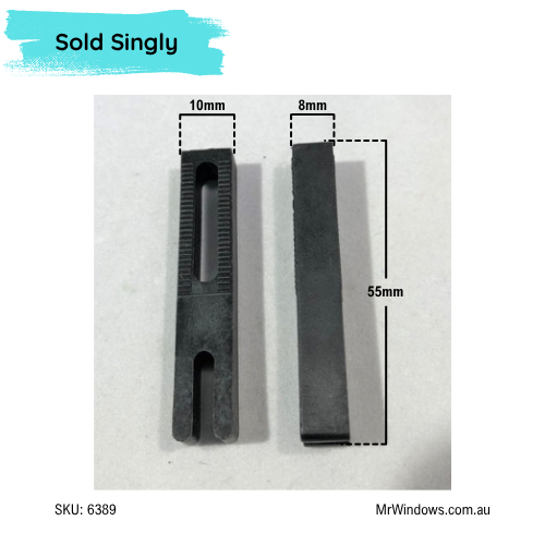 Guide Block for sliding Screen Doors