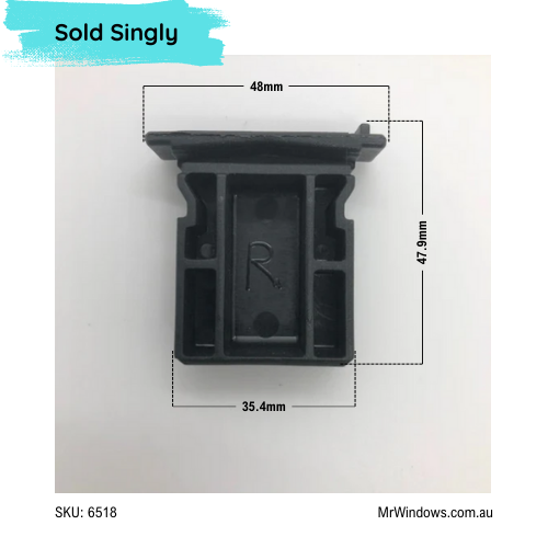 Corner stake - suits Bradnams, Statesman screens - Sold singly