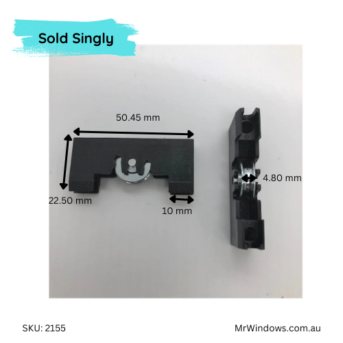 Screen Door Roller - SS Wheel Roller  - Sold singly