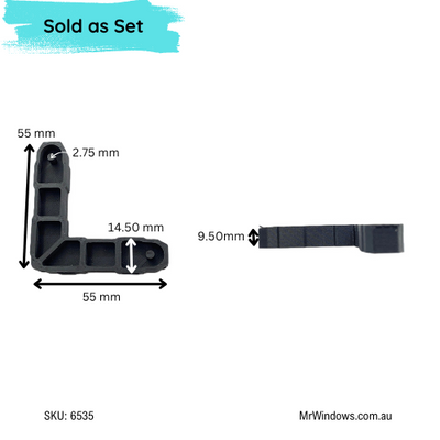 Dowell flyscreen corner stake - sold singly