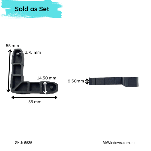 Dowell flyscreen corner stake - sold singly