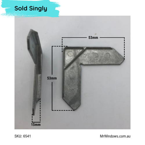 Fly screen corner stake - suits Boral KM Awning Windows - sold singly
