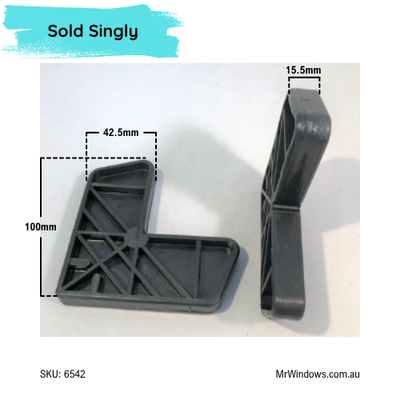 Flyscreen security corner stake - DS207 - Sold singly
