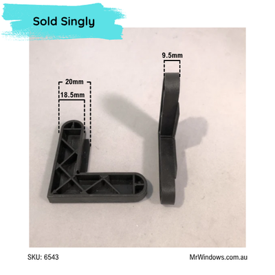 Flyscreen Corner Stake - DS372 - Sold singly