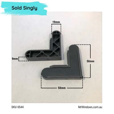 Flyscreen Corner Stake Block - sold singly