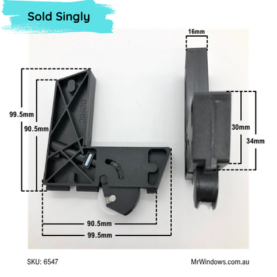 Corner stake - suits Bradnams screen doors - Sold singly