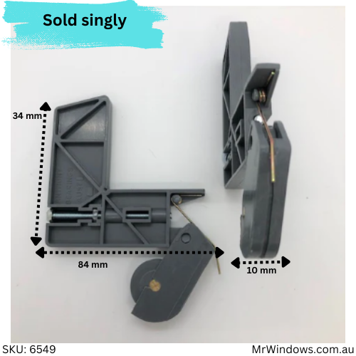 Corner stake -  adjustable - suits Boral KM Sliding screen doors - sold singly