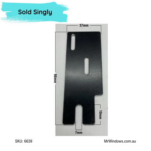 Guide - for sliding doors - cover - unknown brand