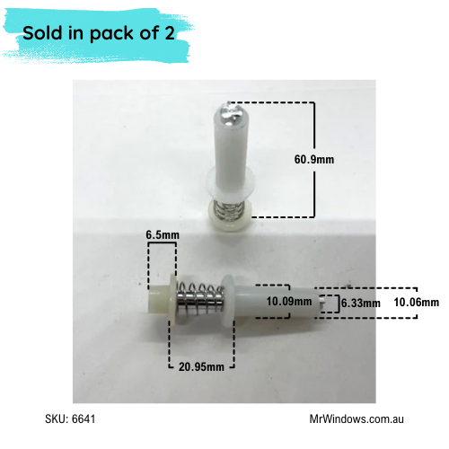 Guide - Internal folding door guides - Cowdroy
