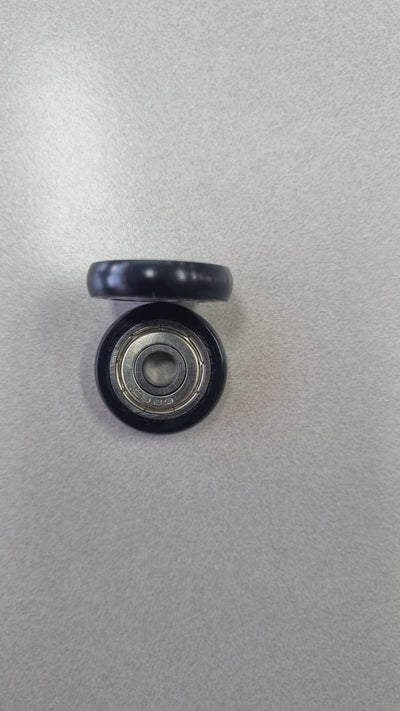 Roller only CONVEX (round) No axle - Sold Singly - 25mm diameter
