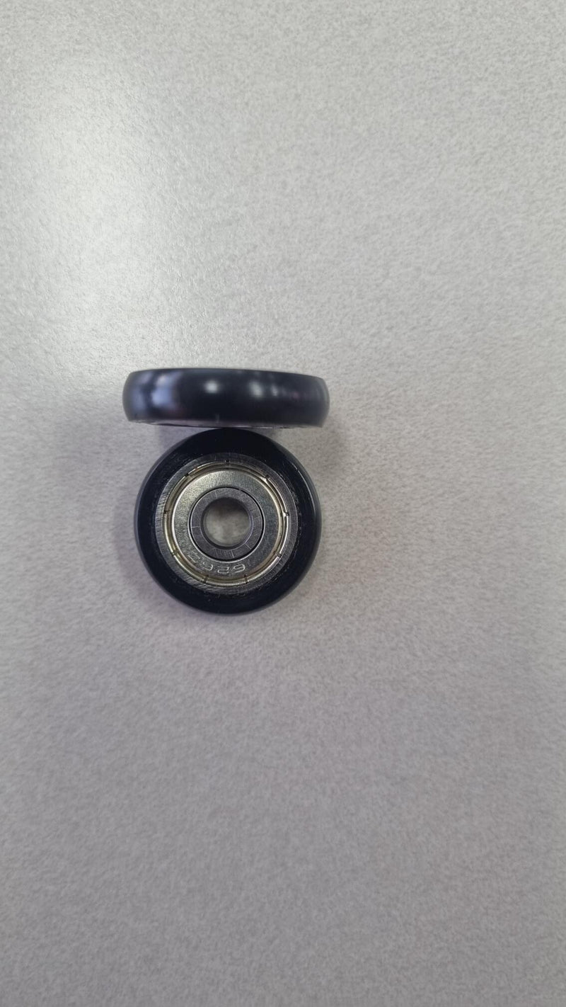 Roller only CONVEX (round) No axle - Sold Singly - 25mm diameter