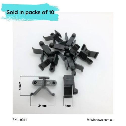 Fly screen retaining clip - suits Wunderlich Fly Screen Clips