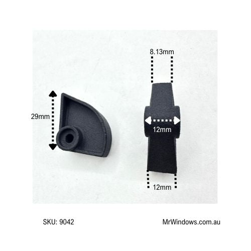 Flyscreen retaining clips - suits Wunderlich W1 Series windows - 3D Printed - sold singly