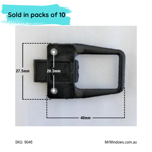 Flyscreen lift tab plunger - Multifit - sold in a pack 10