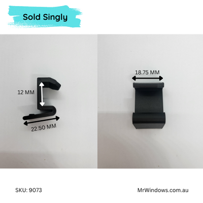 Flyscreen clip- 3D printed - Sold singly