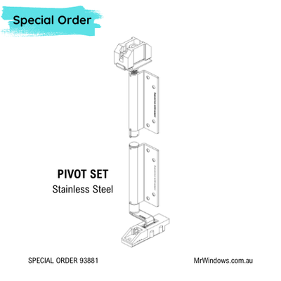 CENTOR E2 Bifold Hardware for AWS - SPECIAL ORDER (Not held in stock)