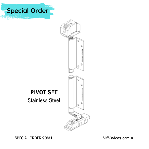 CENTOR E2 Bifold Hardware for AWS - SPECIAL ORDER (Not held in stock)