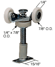 ACME robe roller - offset style - 2600 series roller - sold singly