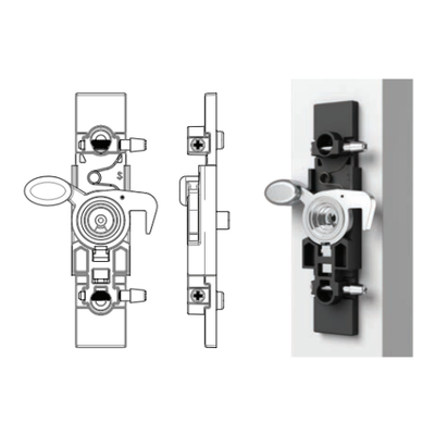 Sliding Door Lock - Boston - Polesium